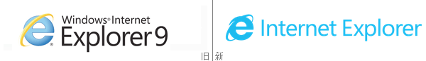 ie logo WP/IE/Office/Xbox/Bing等微软产品全新Logo